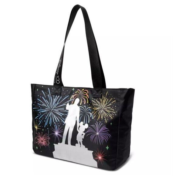 Walt Disney & Mickey ''Partners'' Large Tote Bag Disney100 NWT IN HAND - Picture 2 of 3